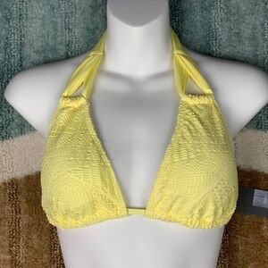 MOSSIMO Lemon Yellow Bikini Top